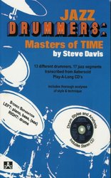 JAMEY AEBERSOLD JAZZ, INC JAZZ DRUMMERS: MASTERS OF TIME by Steve Davis