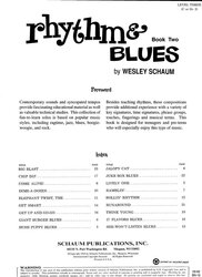 RHYTHM &amp; BLUES 2 / 18 jednoduchých rytmických skladeb pro klavír