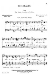 Chorales (from the St. John Passion)  / SATB