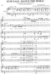 ZUM GALI - DANCE THE HORA! / SATB