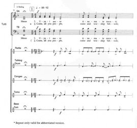 UYAI MOSE (Come, All You People) / SATB