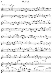 Jazz Conception for Saxophone by Lennie Niehaus 4 (yellow) + CD for Eb instruments