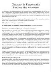 The Guitarist&apos;s Guide to Fingernails / Vše o nehtech pro kytaristy