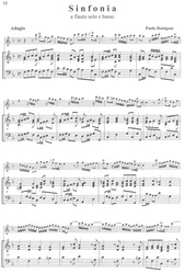 Hudba italského baroka - altová zobcová flétna &amp; basso continuo