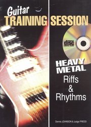 Guitar Training Session - HEAVY METAL Riffs &amp; Rhythms + CD / kytara + tabulatura