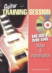 Guitar Training Session - HEAVY METAL Solos &amp; Improvisation + CD / kytara + tabulatura
