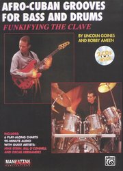ALFRED PUBLISHING CO.,INC. AFRO-CUBAN GROOVES for BASS and DRUMS + 2x CD