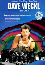 DAVE WECKL - ULTIMATE PLAY-ALONG, level 1, volume 2 + 2x CD  drums