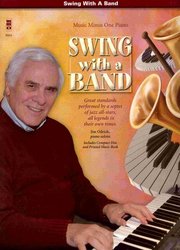 SWING WITH A BAND + CD / piano