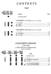 VIVALDI: L&apos;Estro Armonico: Violin Concerti in A minor, op. 3, no. 6, RV356 / housle