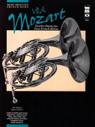 MOZART - 12 Pieces for Two French Horns (12 skladeb pro dva lesní rohy) + CD