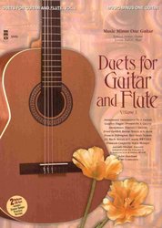 DUETS for Guitar &amp; Flute, volume 1 + 2x CD / kytara