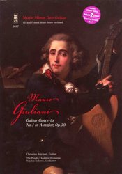 Guitar Concerto No. 1 in A Major, Op. 30 by Mauro Giulianni + 2x CD / kytara