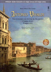 Music Minus One Antonio Vivaldi - Two Concerti for Guitar&Orchestra: C major, RV425&D majo