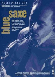 BLUESAXE - Blues for Sax, Trumpet or Clarinet + CD  //   Eb / Bb instruments