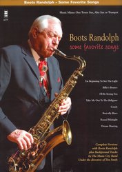 Music Minus One Boots Randolph - Some Favorite Songs + CD // alto / tenor saxophone (trump
