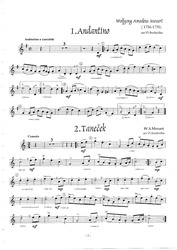 Mozart: Kouzelná flétna - 25 skladbiček pro zobcovou flétnu a klavír