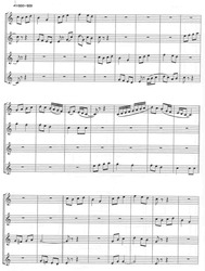 TŘI VALAŠSKÉ PÍSNĚ PRO 4 ZOBCOVÉ FLÉTNY