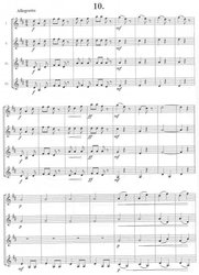 20 SKLADBIČEK PRO ČTVERY HOUSLE - Ladislav Němec - partitura &amp; hlasy