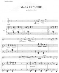 MALÁ RAPSODIE - Ladislav Němec / lesní roh (f horn) a klavír