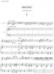 HRÁTKY PRO KLARINET A KLAVÍR - František Jančík