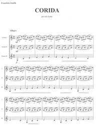CORIDA - František Jančík - pro tři kytary