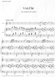 VALČÍK - Frantiček Jančík / altový saxofon a klavír