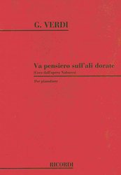 Va pensiero sull&apos; ali dorate (NABUCCO) for piano