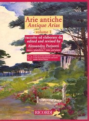 ARIE ANTICHE 1 + 2x CD / zpěv + klavír