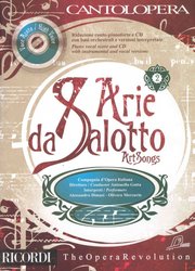 RICORDI Cantolopera: Arie Da Salotto 2 - Art Songs  + CD // vyšší hlas + klavír