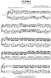 GLORIA / SATB + piano