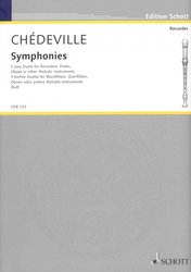CHÉDEVILLE - Symphonies - jednoduché dueta pro nástroje stejného ladění