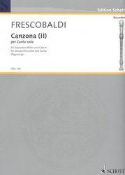 Frescobaldi: Canzona (II) / skladba pro zobcovou flétnu a kytaru