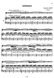 LA CLARINETTE classique D / klarinet a klavír