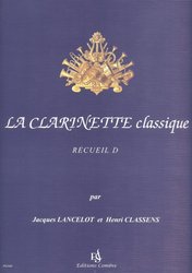 LA CLARINETTE classique D / klarinet a klavír