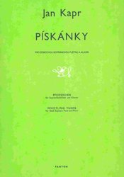 PÍSKÁNKY pro zobcovou flétnu a klavír - Jan Kapr