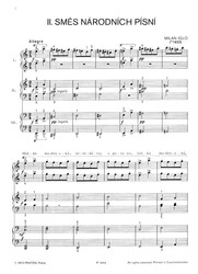 II. SMÉS NÁRODNÍCH PÍSNÍ pro klavír na 6 rukou