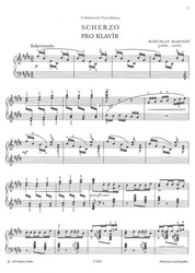 Martinů: SCHERZO pro klavír