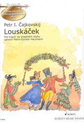 KLASICKÁ MISTROVSKÁ DÍLA  - LOUSKÁČEK - P. I. Čajkovskij - klavír  ve snadném slohu