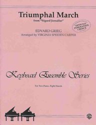 Belwin-Mills Publishing Corp. TRIUMPHAL MARCH  - E.GRIEG  2P/8H