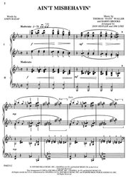 AIN&apos;T MISBEHAVIN&apos;  2P/4H
