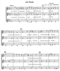 24 TRUMPET TRIOS arranged by Igor Hudadoff / tria pro trumpetu