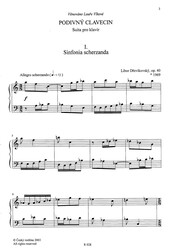 Dřevikovský: PODIVNÝ CLAVECIN - suita pro klavír