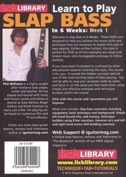 SLAP BASS in 6 Weeks by Phil Williams - Week 1 - DVD