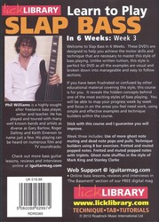 SLAP BASS in 6 Weeks by Phil Williams - Week 3 - DVD
