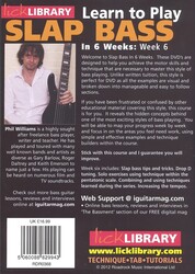 SLAP BASS in 6 Weeks by Phil Williams - Week 6 - DVD