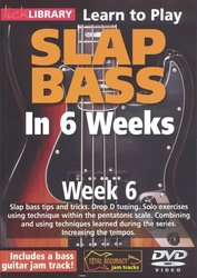 Roadrock Music International L SLAP BASS in 6 Weeks by Phil Williams - Week 6 - DVD