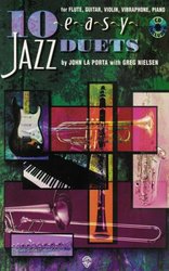 10 EASY JAZZ DUETS + CD - C instrument