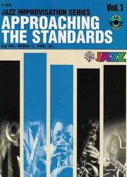 Warner Bros. Publications APPROACHING THE STANDARDS + CD v1   Bb instrument