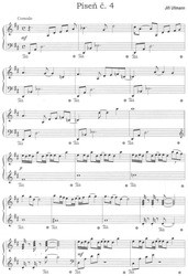 PÍSNĚ PRO KLAVÍR - Jiří Ullmann